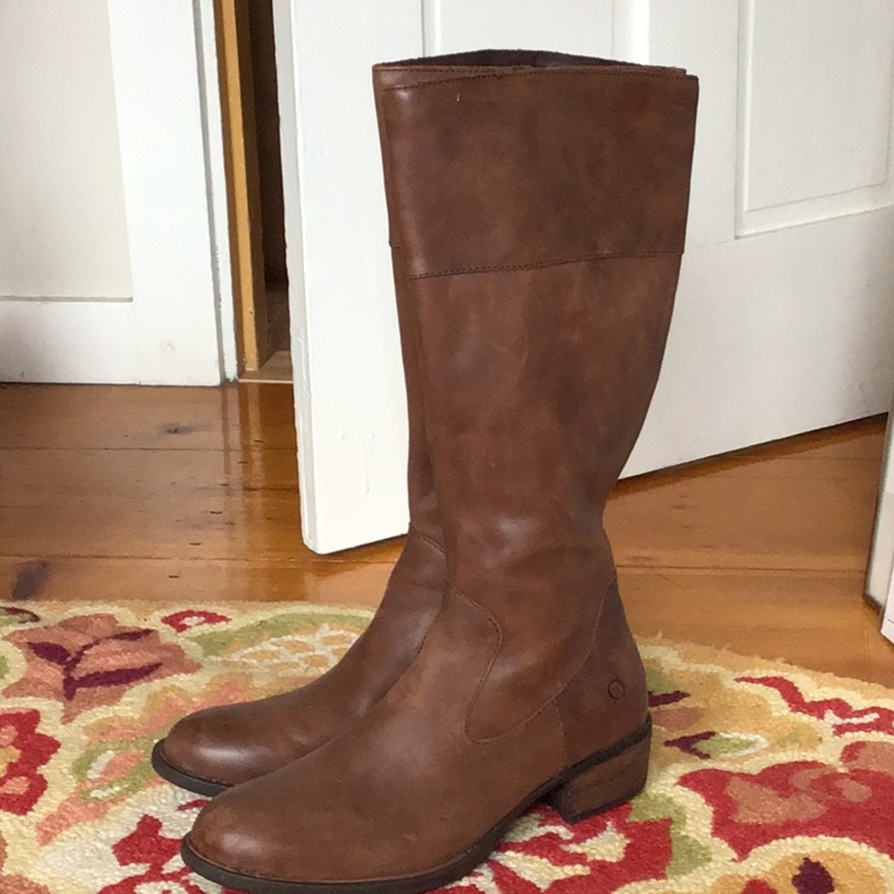 Bjorn leather boots size 10